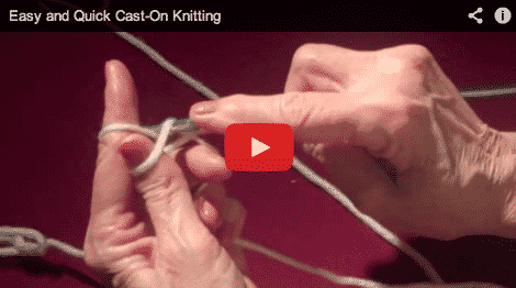 Quick and Easy Cast-On Knitting