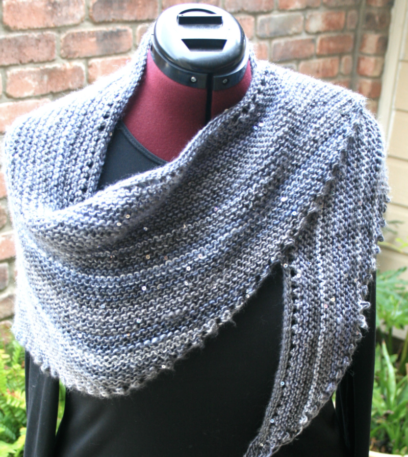 Spring Shawl Knitting