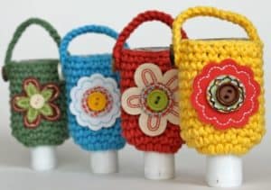 Crochet Hand Sanitizer Cozy