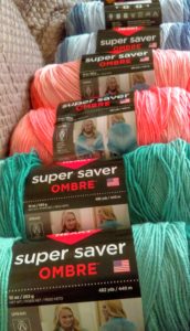 Red Heart Ombre Yarn photos