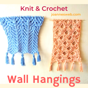 Knit Crochet Wall Hanging