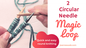 Magic loop knitting circular