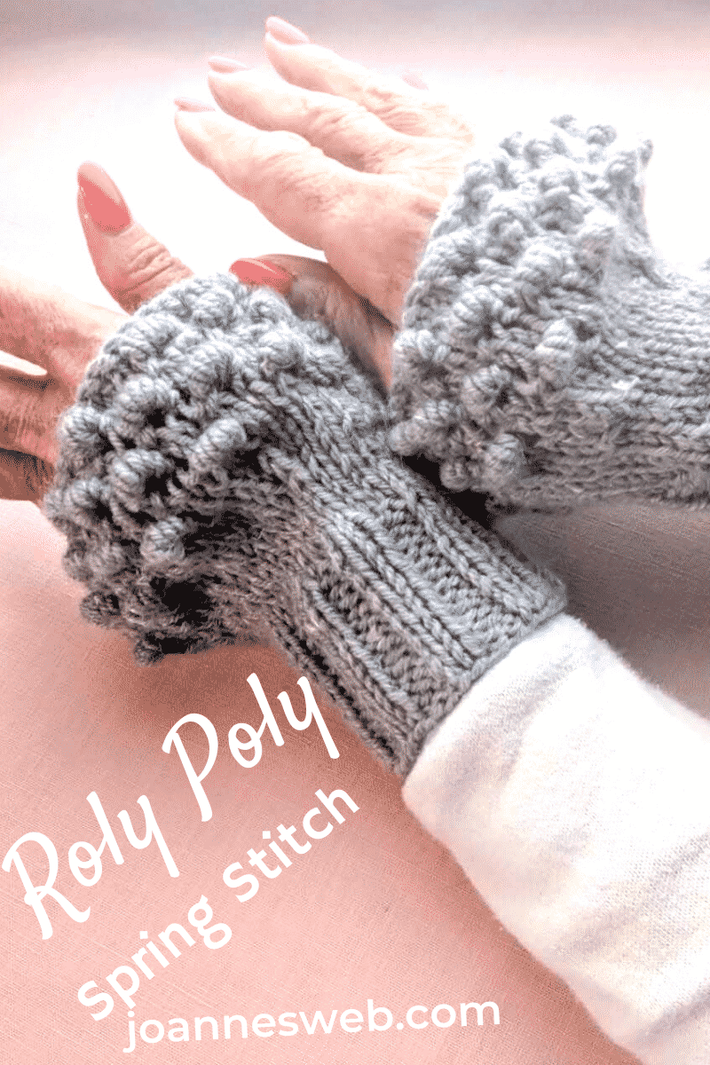 Roly Poly Spring Knitting Stitch Pattern