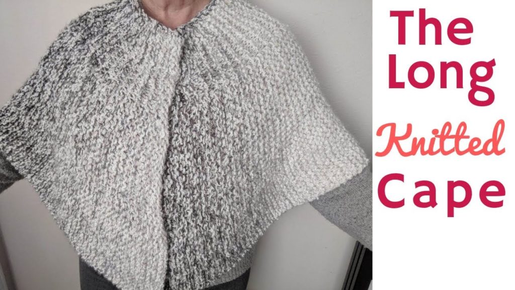 Long Capelet Knitting