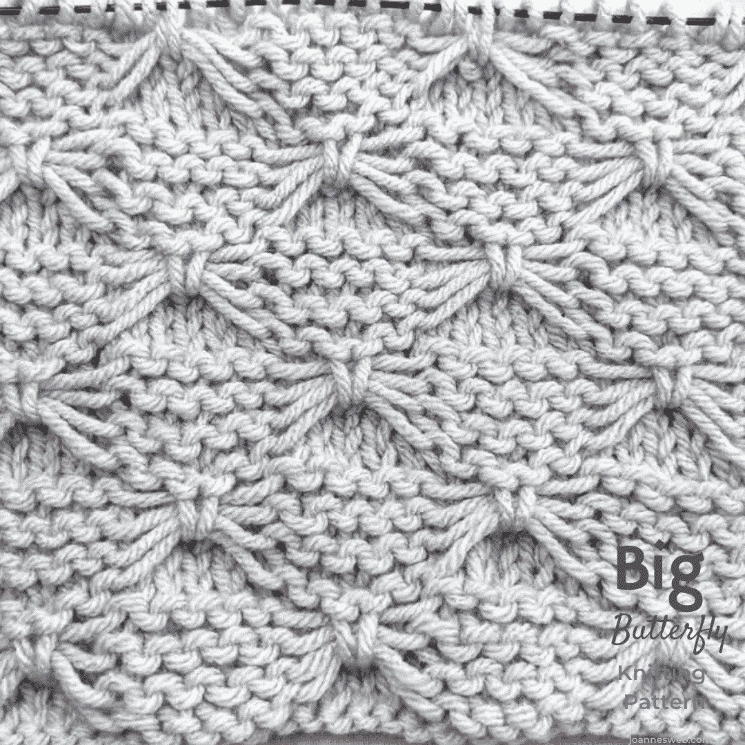 Bow Tie Knitting Stitch