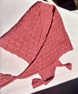 Knitted Butterfly Shawl