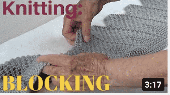 Blocking Your Knits