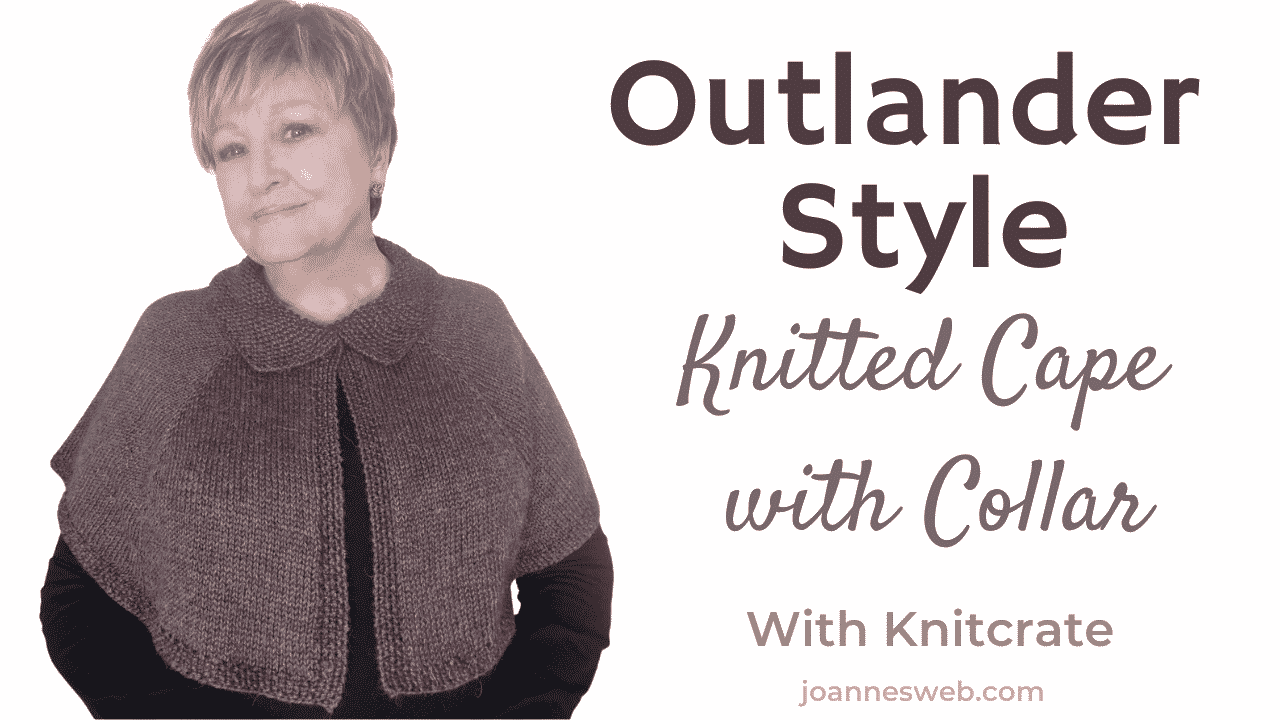 Outlander Style Knitted Cape