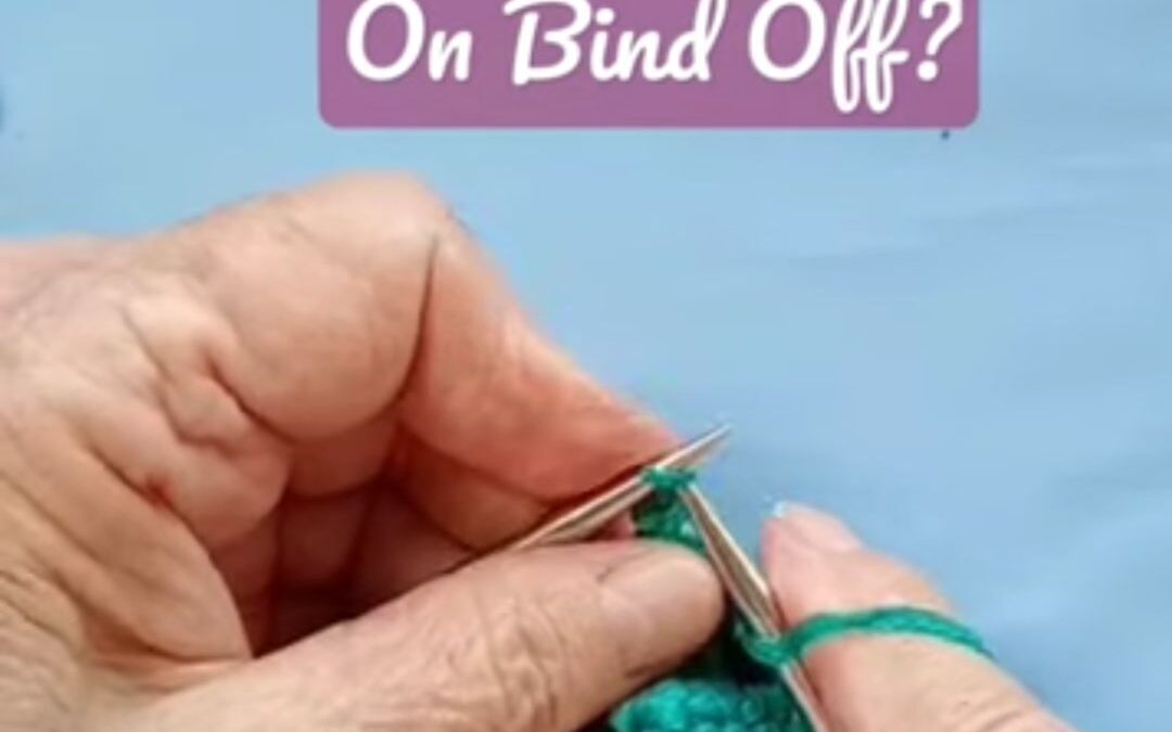 Bind Off Gap On Knitting