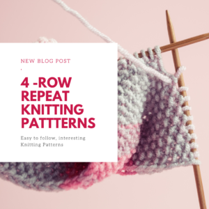 4-Row Repetition Knitting Patterns