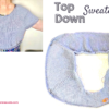 Knitting a top down sweater