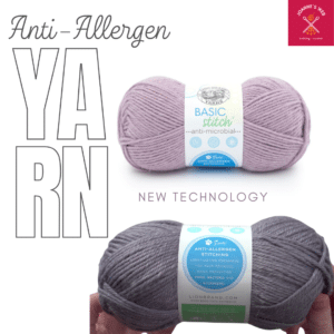 anti-microbial yarn by Lion Brand