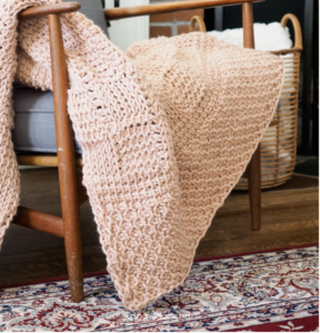 Tunisian Textures Blanket