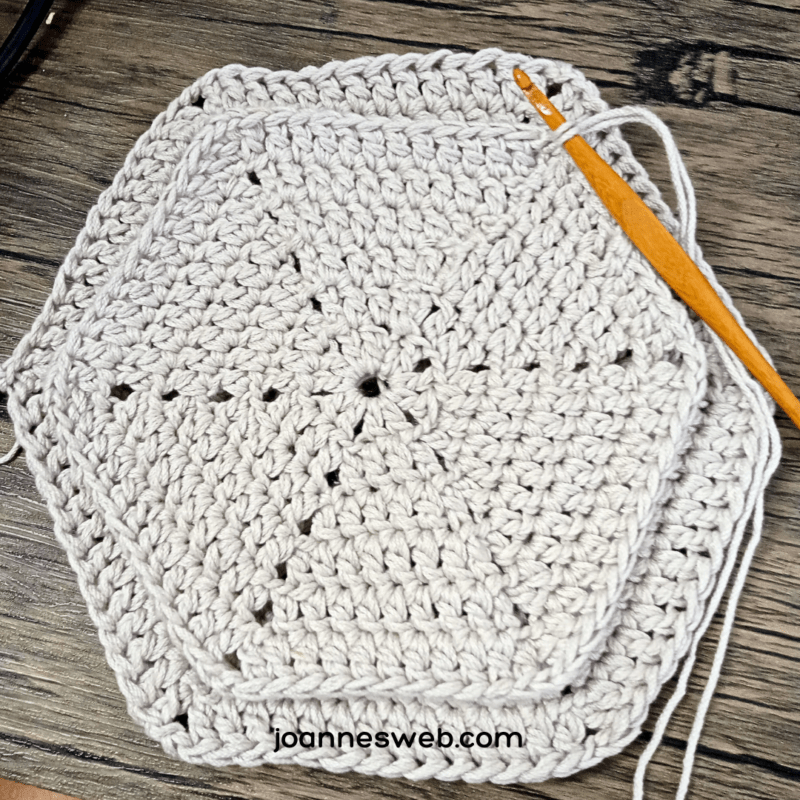 Hexagon Crochet Bag