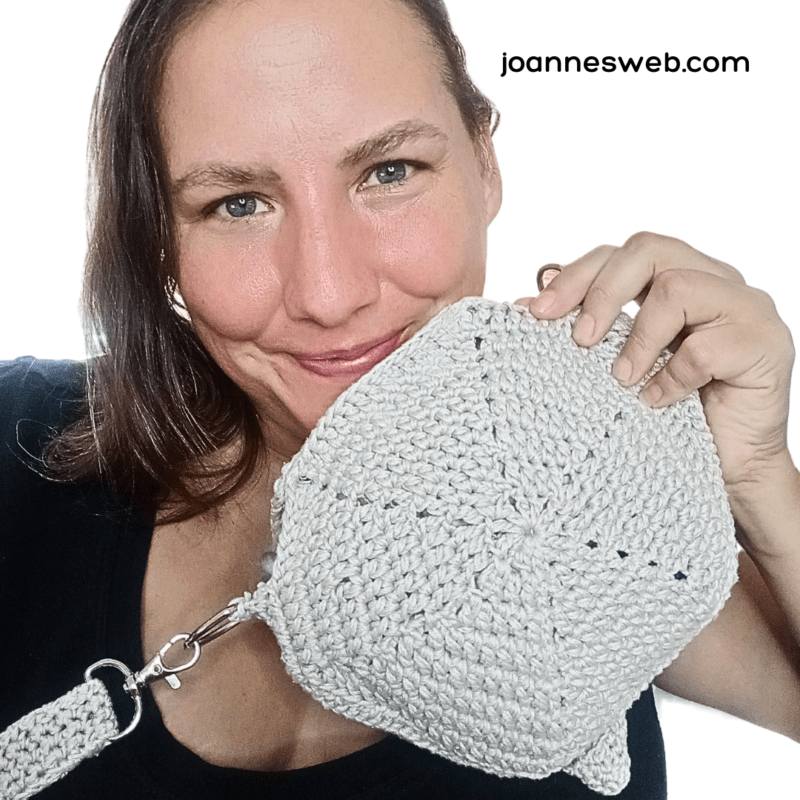 Hexagon Crochet Bag