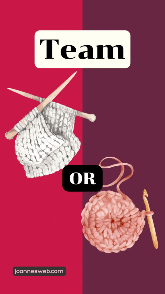 Knit vs Crochet