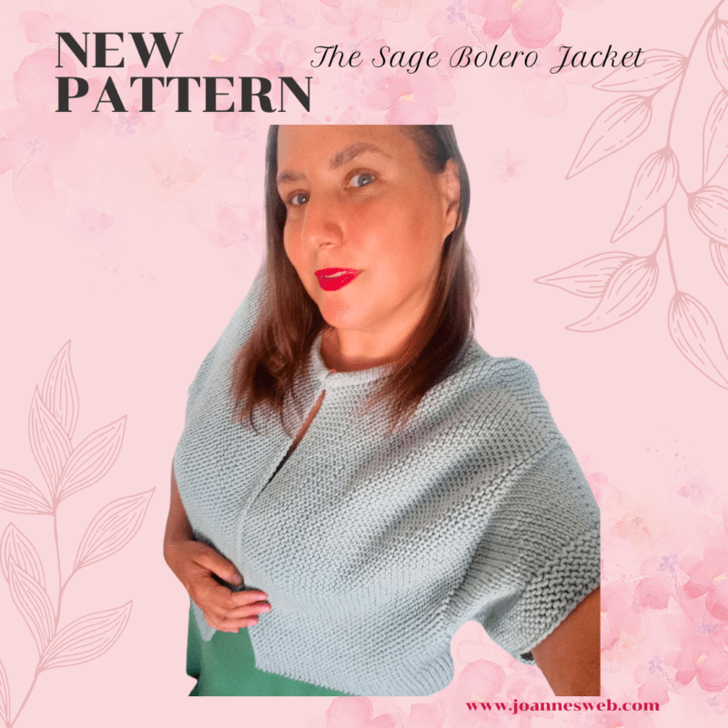 medium Sleeve jacket knitting pattern