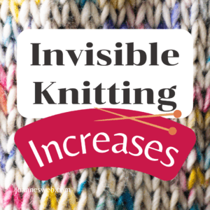 Invisible Knitting Increases