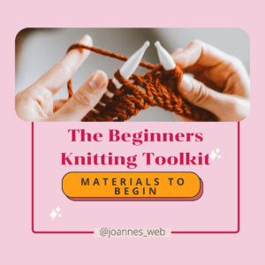 Beginner Knitting Materials