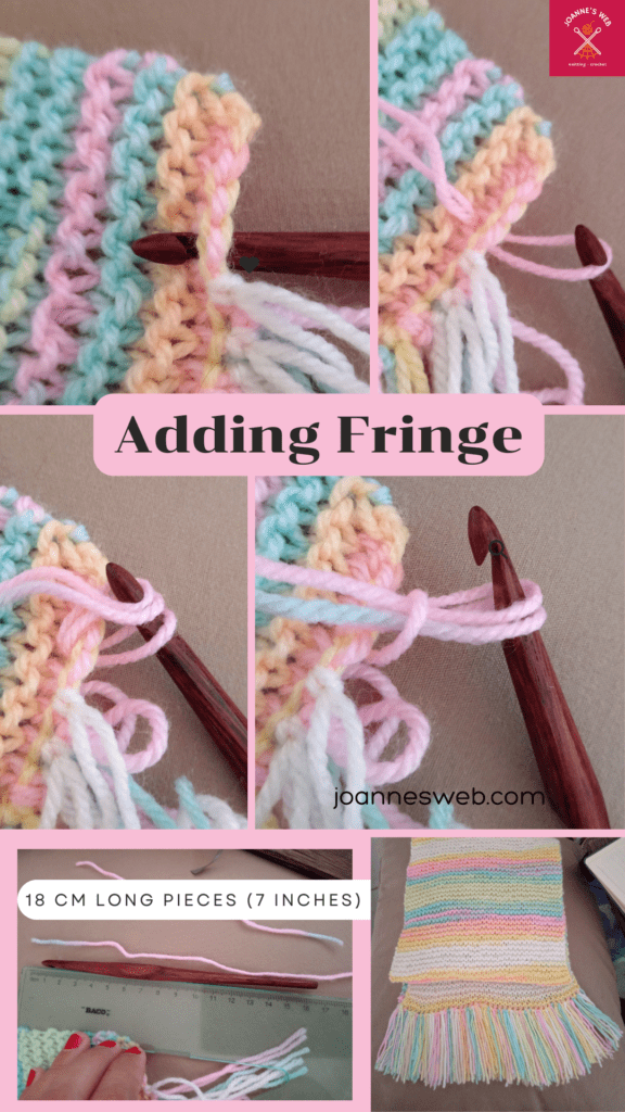 Scarf Yarn Fringe